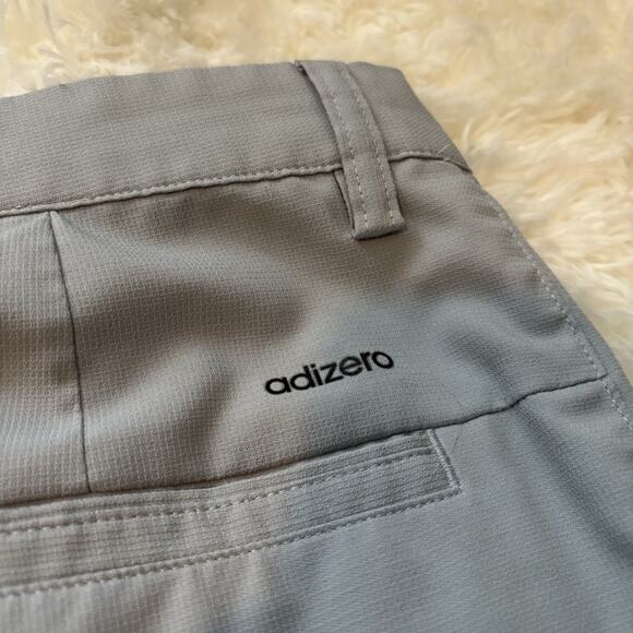 Adidas Golf Shorts Men's 32 Gray Adizero Lightweight Stretch Athletic - Picture 7 of 7